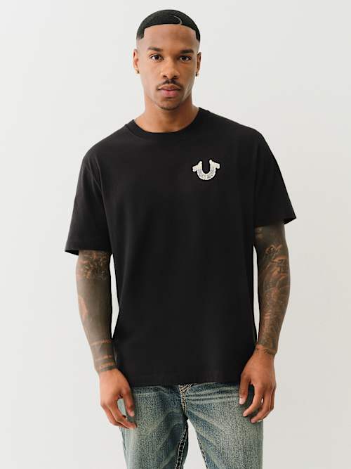 CITYSCAPE BIG T PUFF PRINT TEE