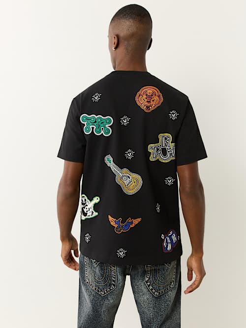 GROOVY PUFF PRINT LOGO TEE