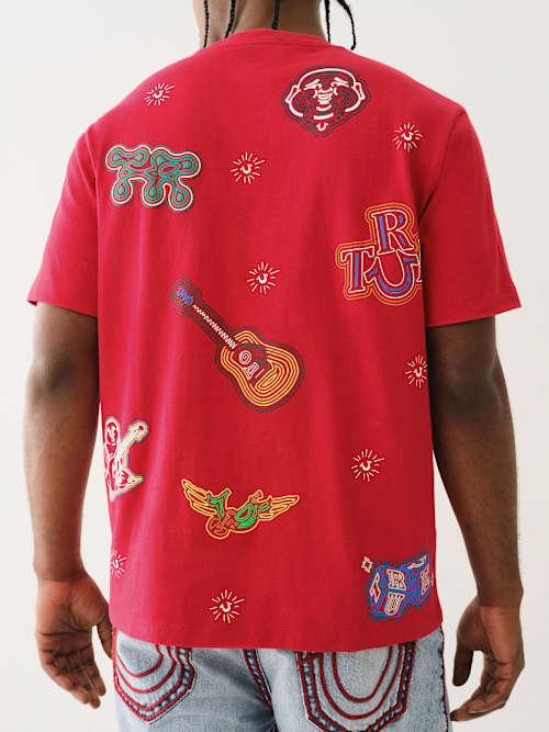 GROOVY PUFF PRINT LOGO TEE