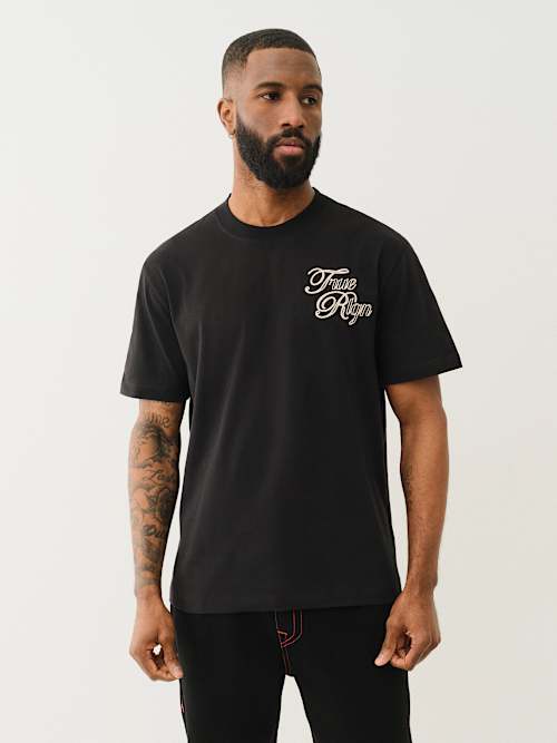 HIGH DENSITY MULTI LOGO TEE