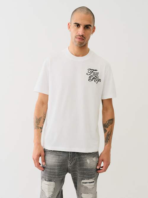 HIGH DENSITY MULTI LOGO TEE