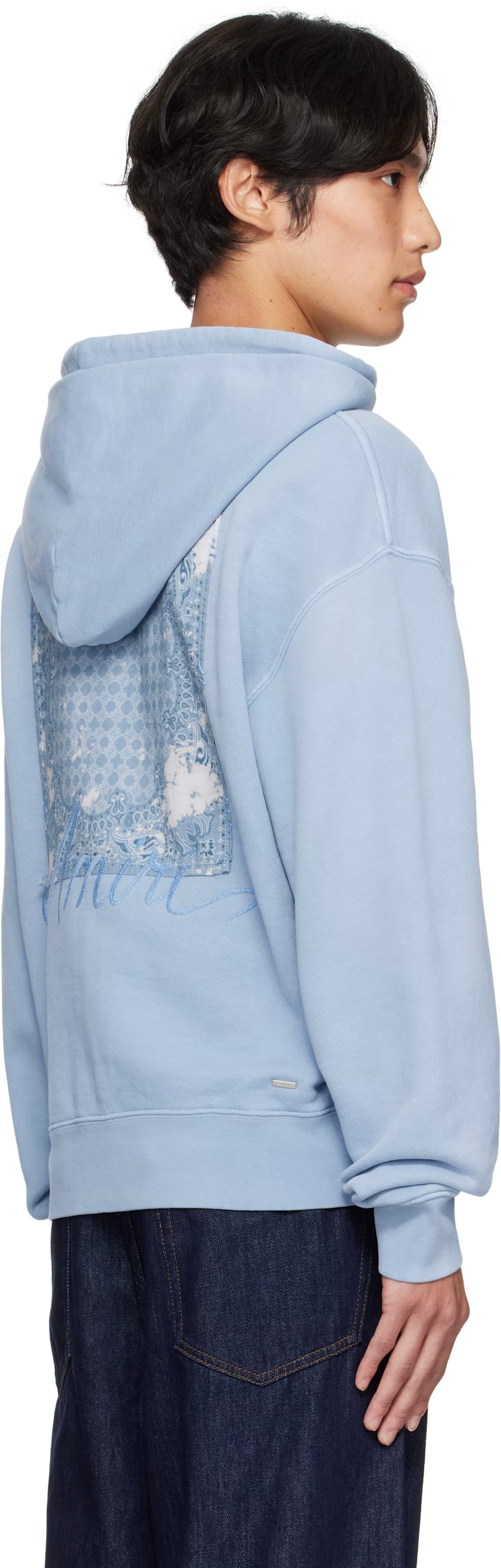 Blue Bleach Bandana OS Hoodie