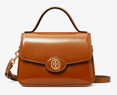 Tory Burch SMALL ROBINSON SPAZZOLATO TOP-HANDLE BAG - Bags | Shop From The Mirage