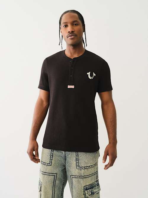 REGISTERED HORSESHOE HENLEY TEE