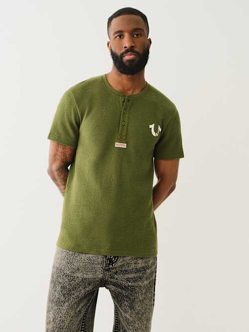 REGISTERED HORSESHOE HENLEY TEE