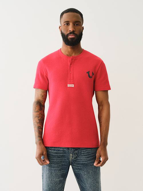 REGISTERED HORSESHOE HENLEY TEE