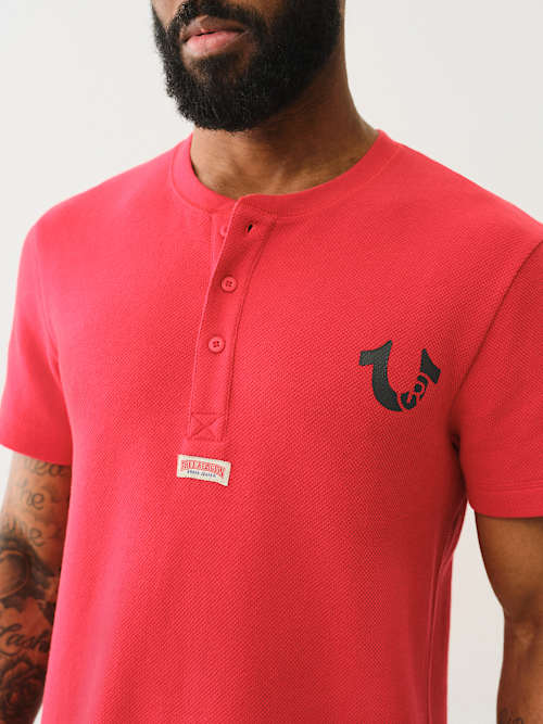 REGISTERED HORSESHOE HENLEY TEE