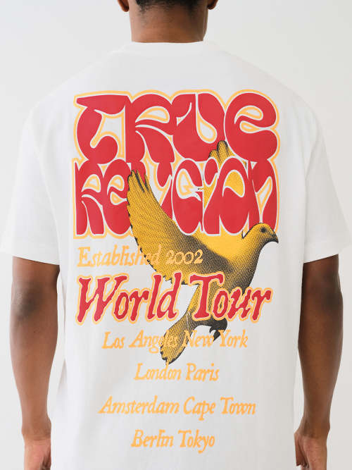 TRUE DOVE PUFF PRINT TEE