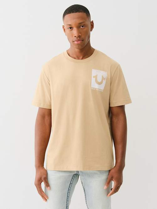 FLOCKED BUDDHA TEE