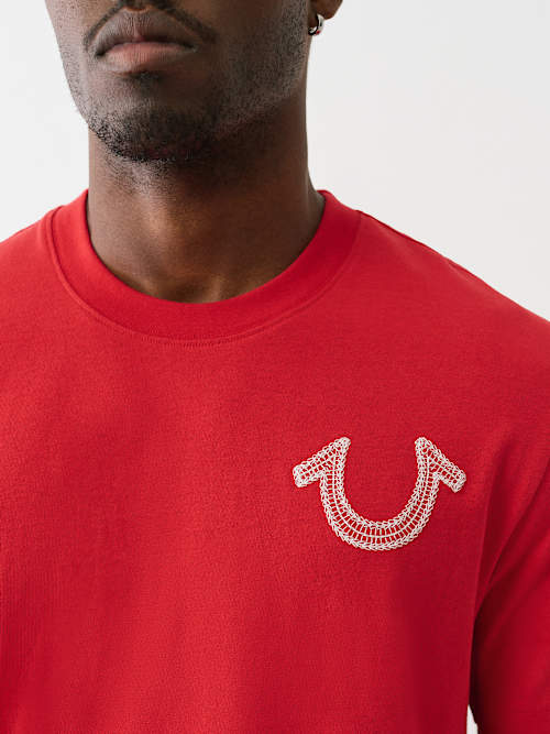 SKELETON HORSESHOE TEE