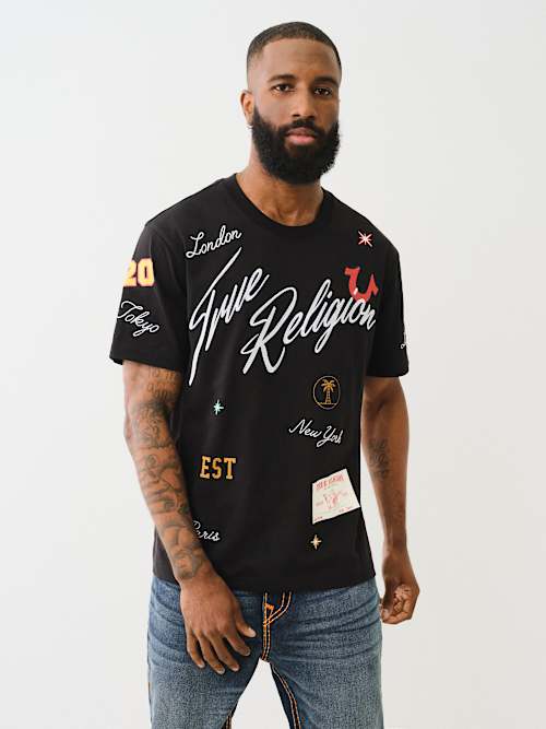 SCATTERED ART TEE