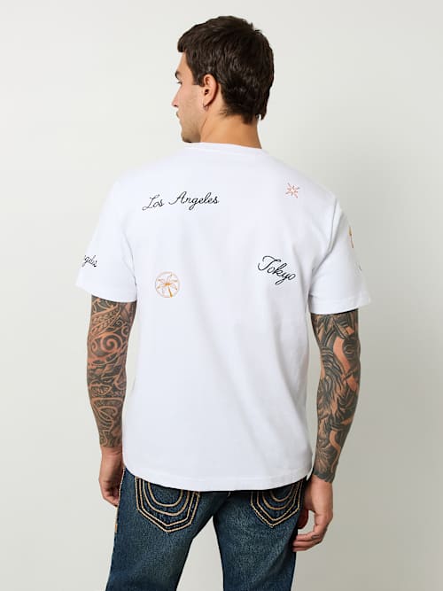 SCATTERED ART TEE