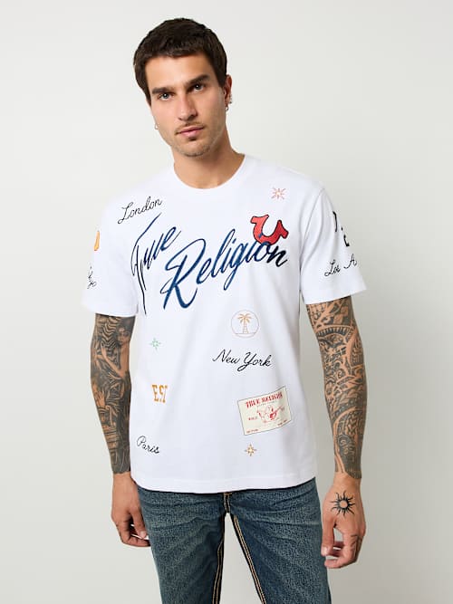 SCATTERED ART TEE