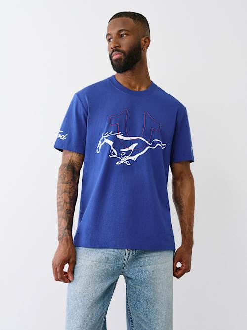 FORD X TRUE RELIGION LOGO TEE