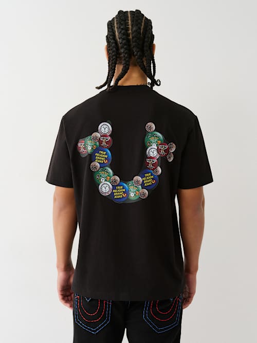 LOGO PINS HEAVYWEIGHT TEE