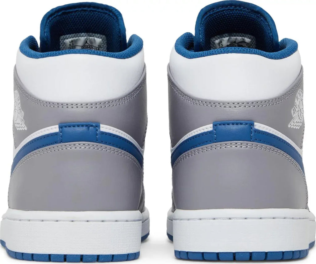 Air Jordan 1 Mid 'Cement True Blue'