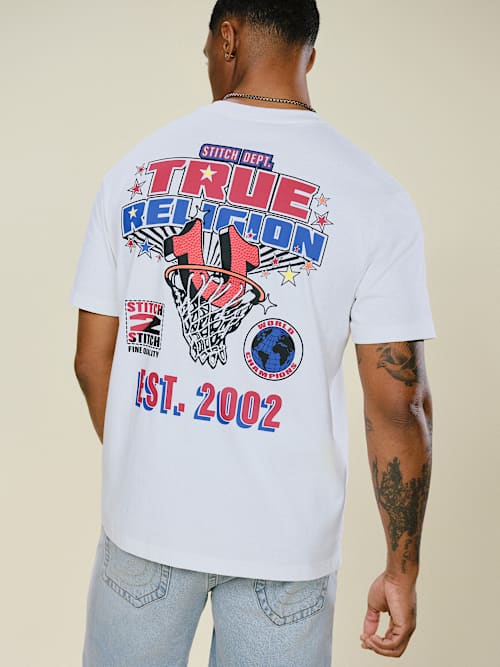 HORSESHOE HOOPS TEE