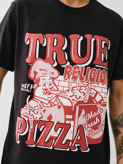 TRUE RELIGION PIZZA TEE