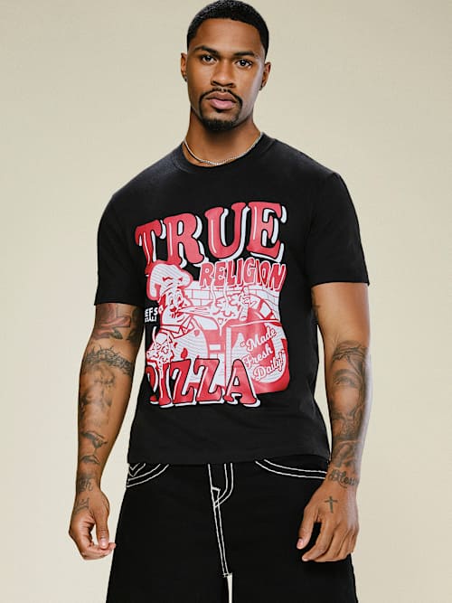 TRUE RELIGION PIZZA TEE