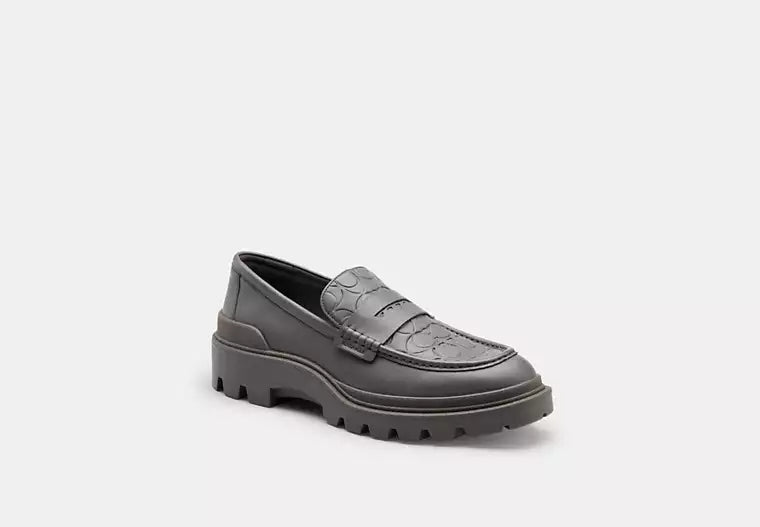 Loafer With Signature Print