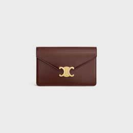 WALLET ON CHAIN MARGO IN Shiny calfskin