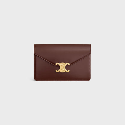 WALLET ON CHAIN MARGO IN Shiny calfskin