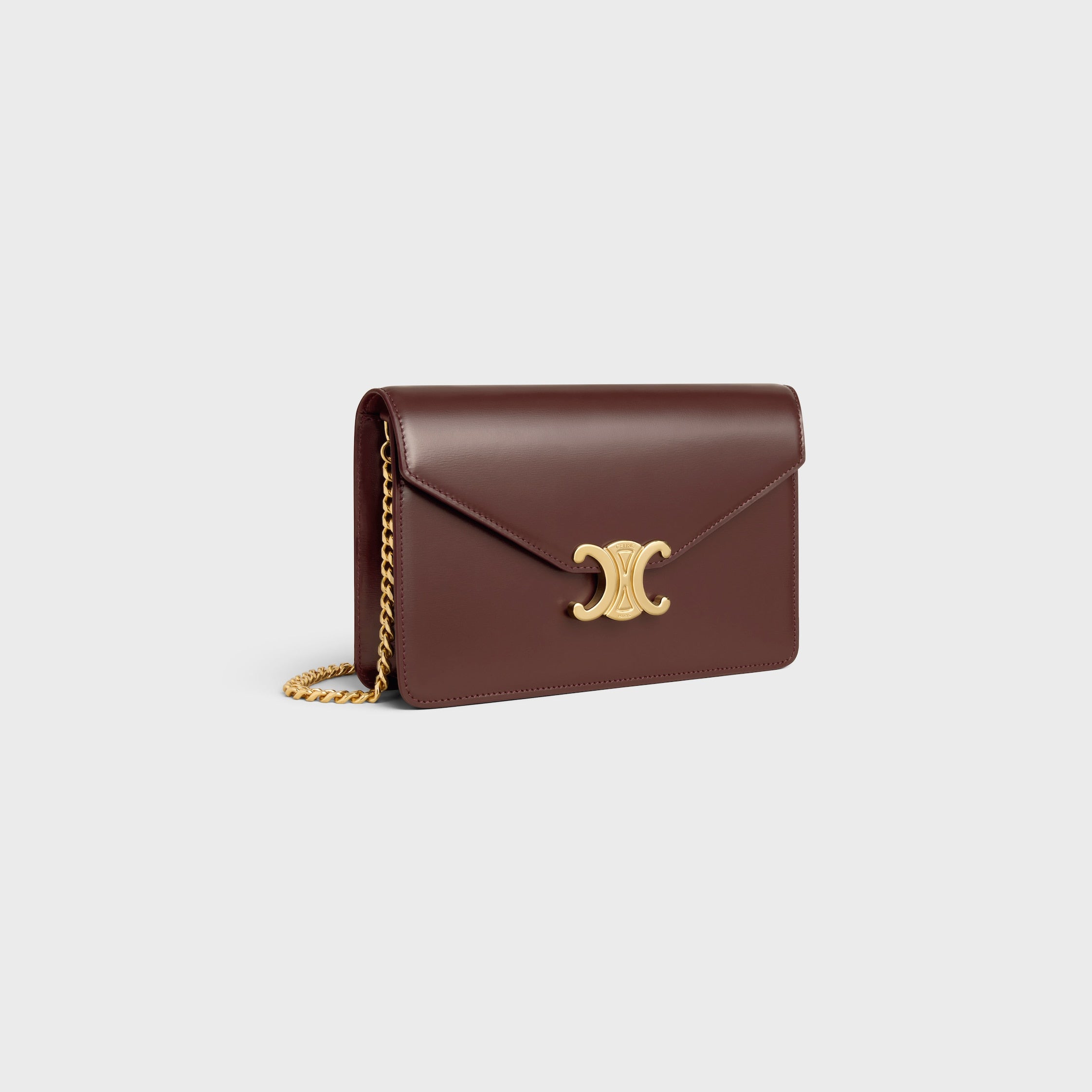 WALLET ON CHAIN MARGO IN Shiny calfskin