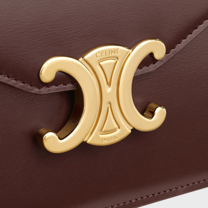 WALLET ON CHAIN MARGO IN Shiny calfskin