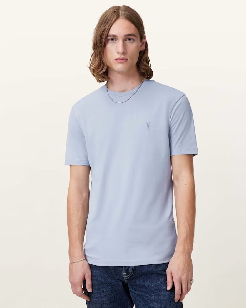 Brace Brushed Cotton Crew Neck T-Shirt