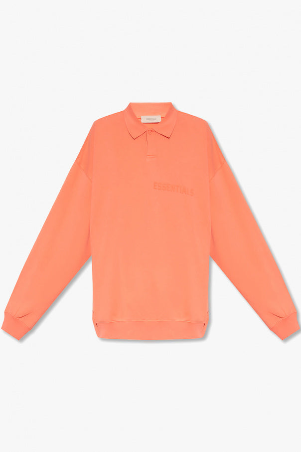 Essentials Long Sleeve Tee Coral