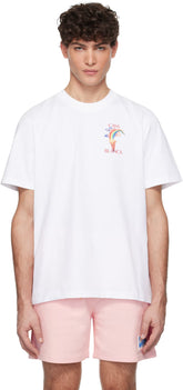 White Nature Teacher T-shirt