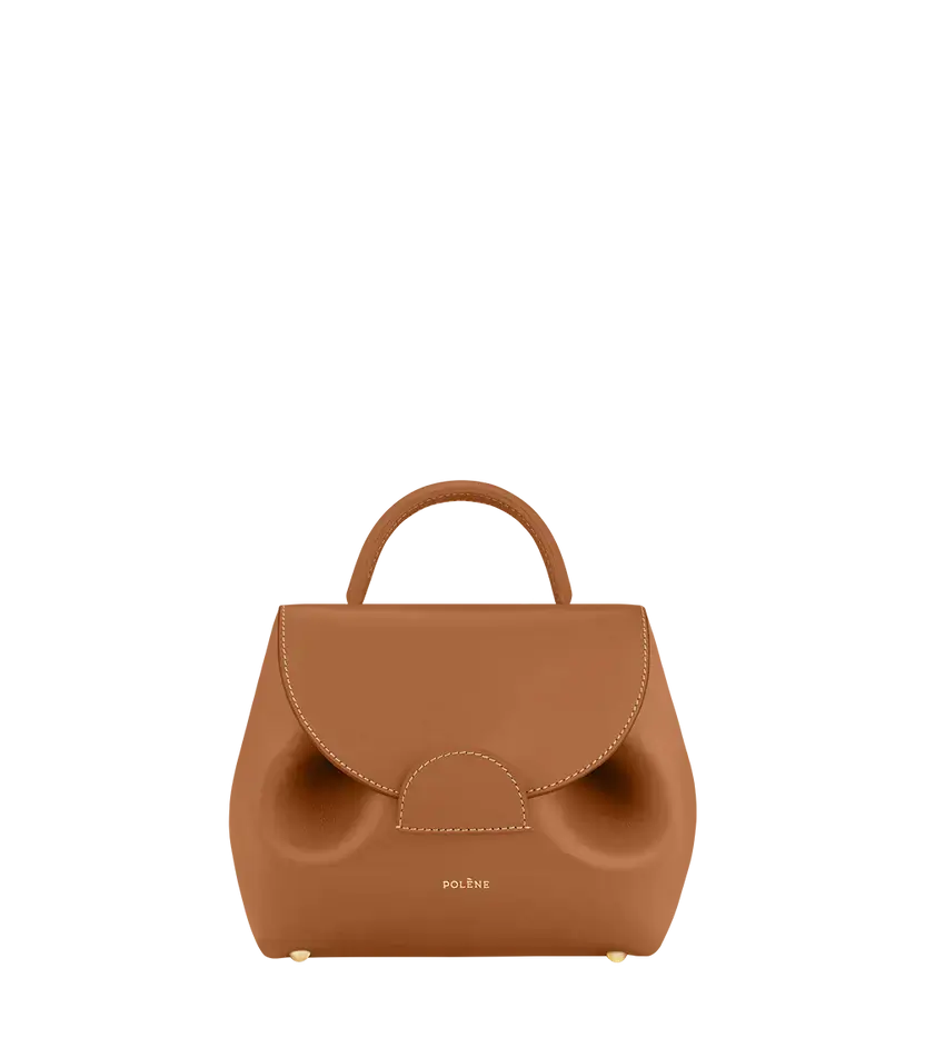 Polene Numéro Un Nano Edition Smooth Camel - Size: One Size Bags | Shop From The Mirage