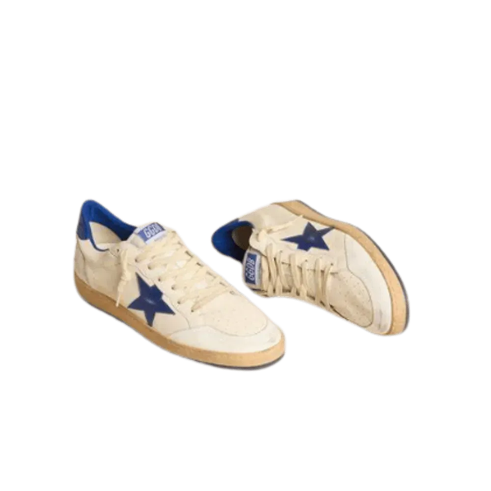 Golden Goose Ball Star 'White Black Blue'