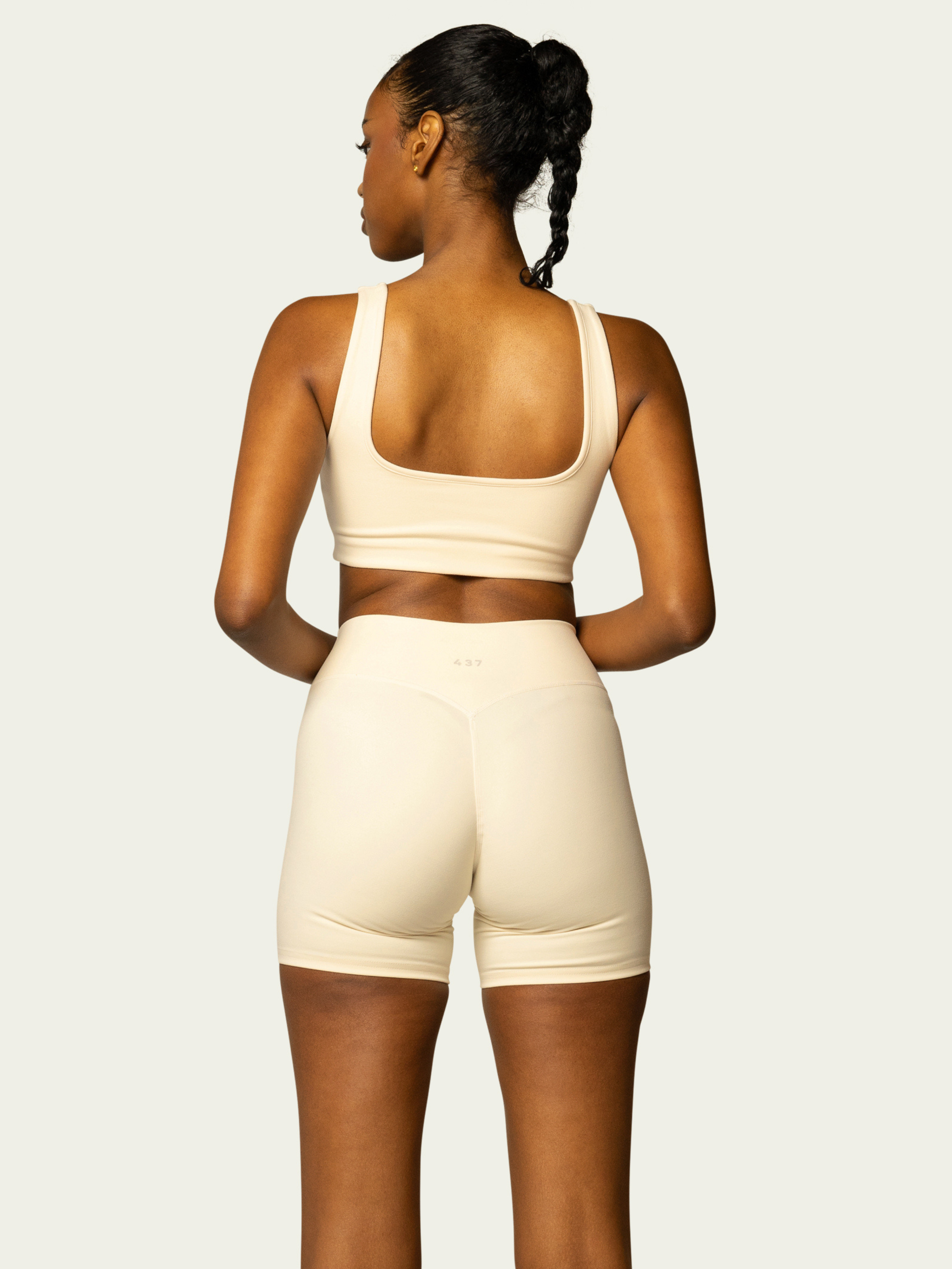 The Square Bra / Crème