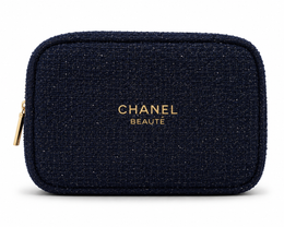 Chanel Beaute BLUE 2025 Make Up Cosmetics Bag