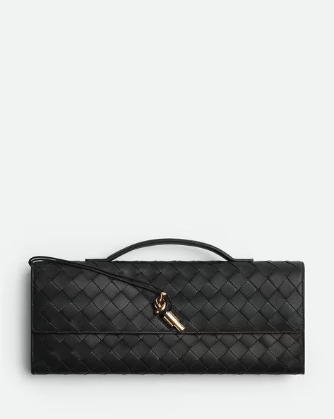 BOTTEGA VENETA Andiamo Top Handle Long Clutch