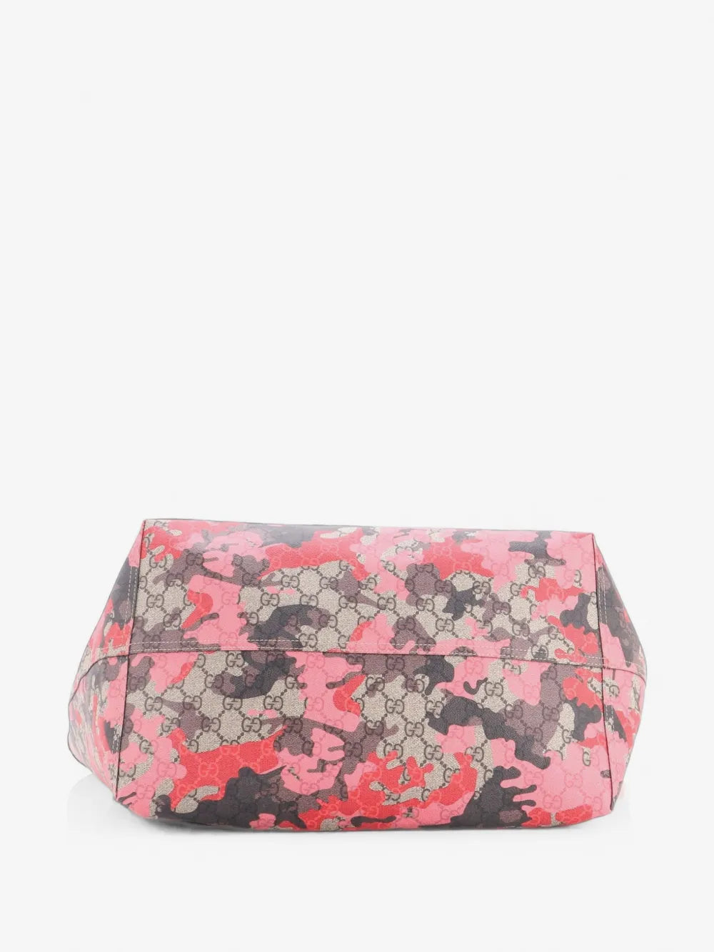 GG Open GG Camouflage Coated Canvas Large tote bag