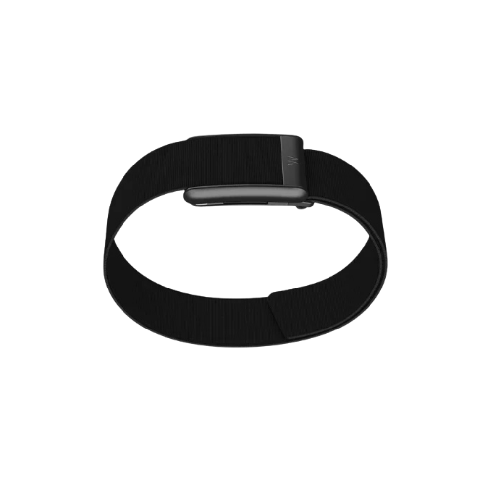 Whoop 5.0 Coreknit Jet Black Bicep Band (12 Month Peak Subscription Included)