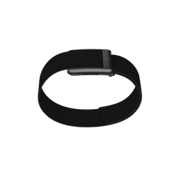 Whoop 5.0 Coreknit Jet Black Bicep Band (12 Month Peak Subscription Included)