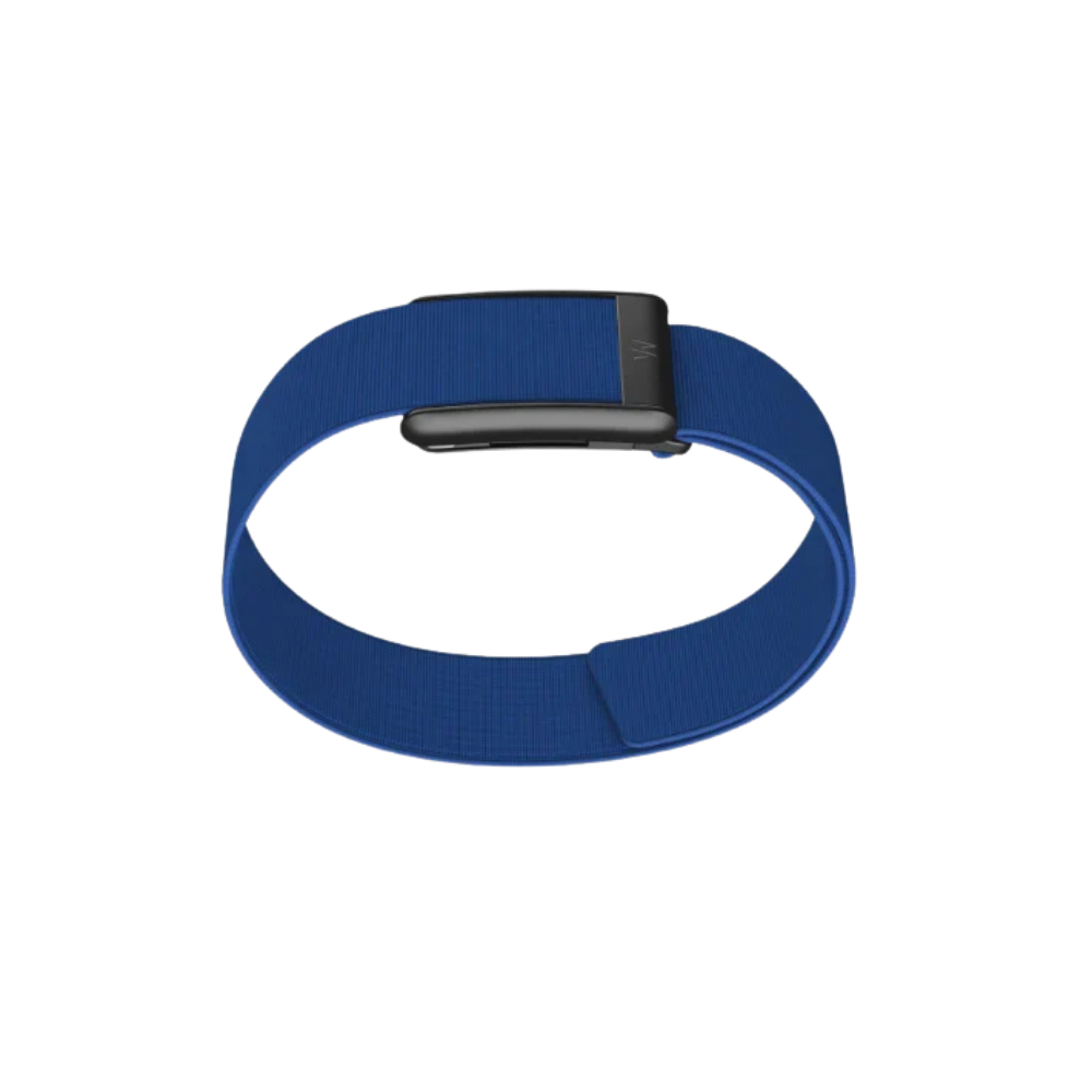 Whoop 5.0 Coreknit Royal Blue Bicep Band (12 Month Peak Subscription Included)