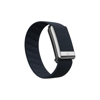 Whoop 5.0 Superknit Luxe Midnight with Titanium Band (12 Month Peak Subscription Included)