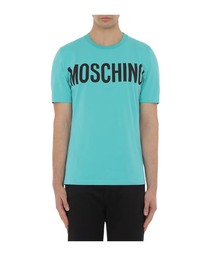Moschino Turquoise T-shirts and Polos