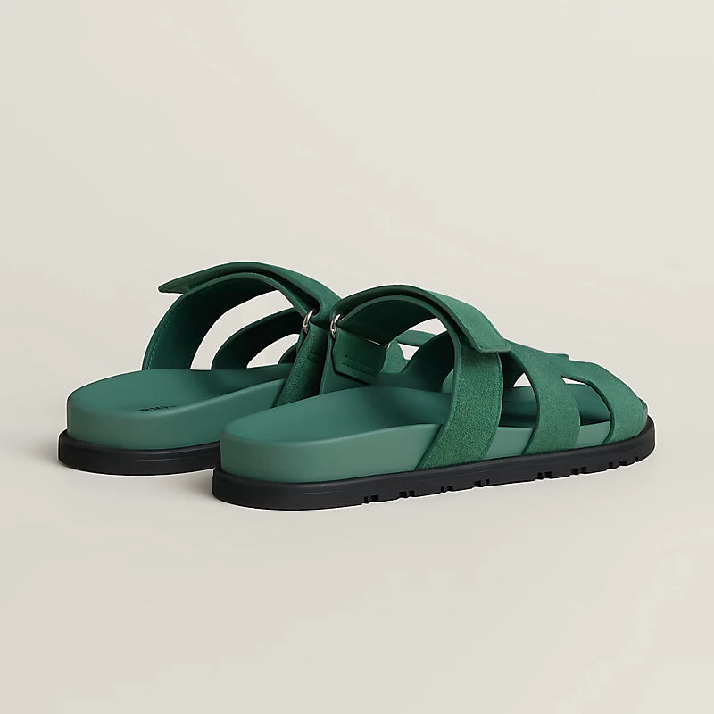 Chypre sandal in Vert