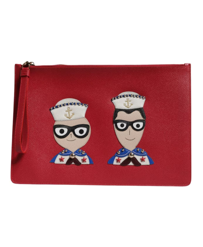 DGFamily Embellished Clutch Bag