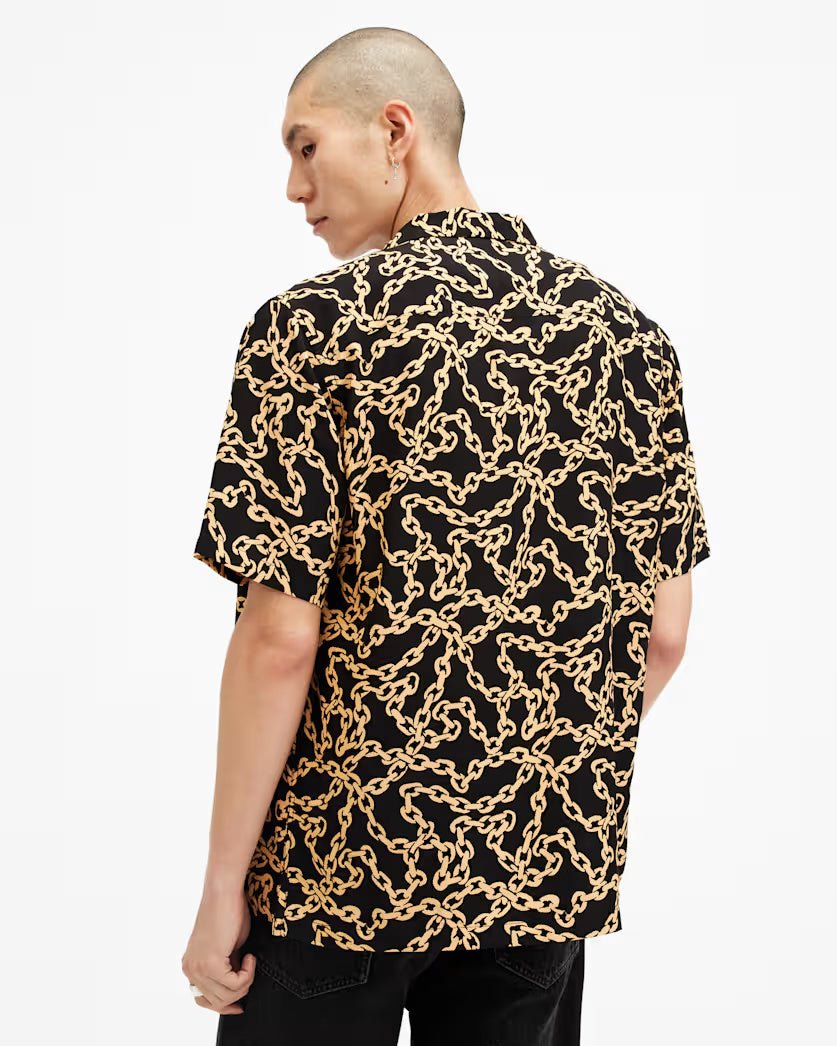 Links Printed Relaxed Fit Shirt