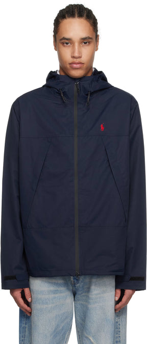 Polo Ralph Lauren Navy Lightweight Hooded Jacket