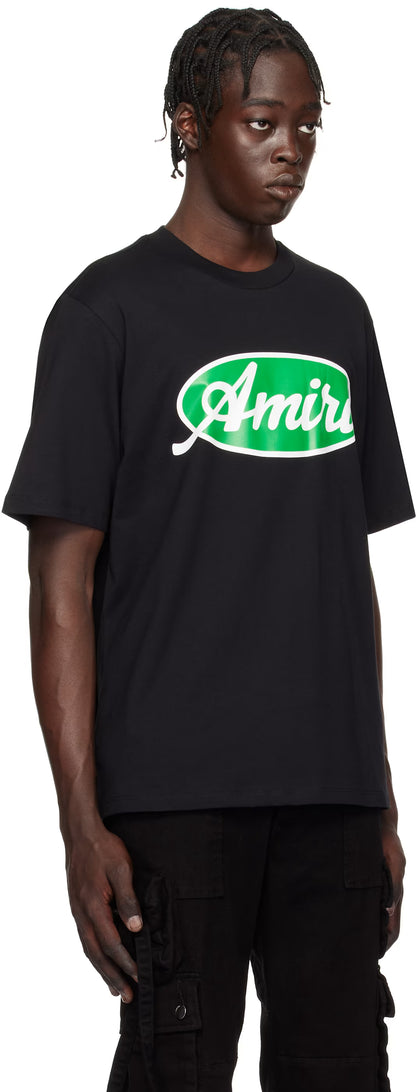 Black 'Amiri' Oval T-shirt