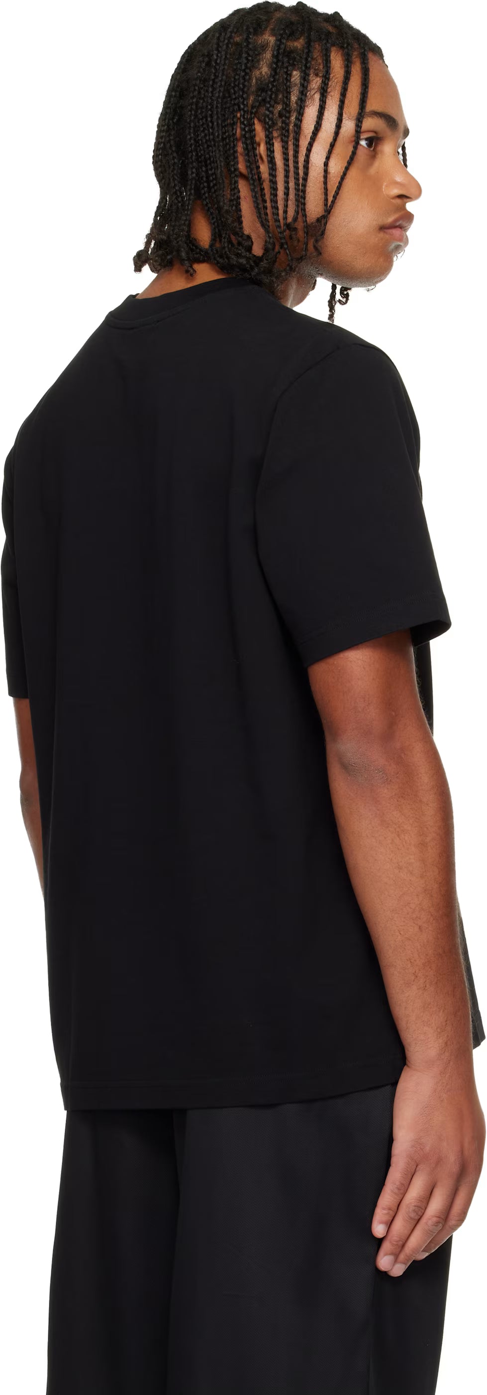 Black Manga Tennis Ball Short Sleeve T‑shirt