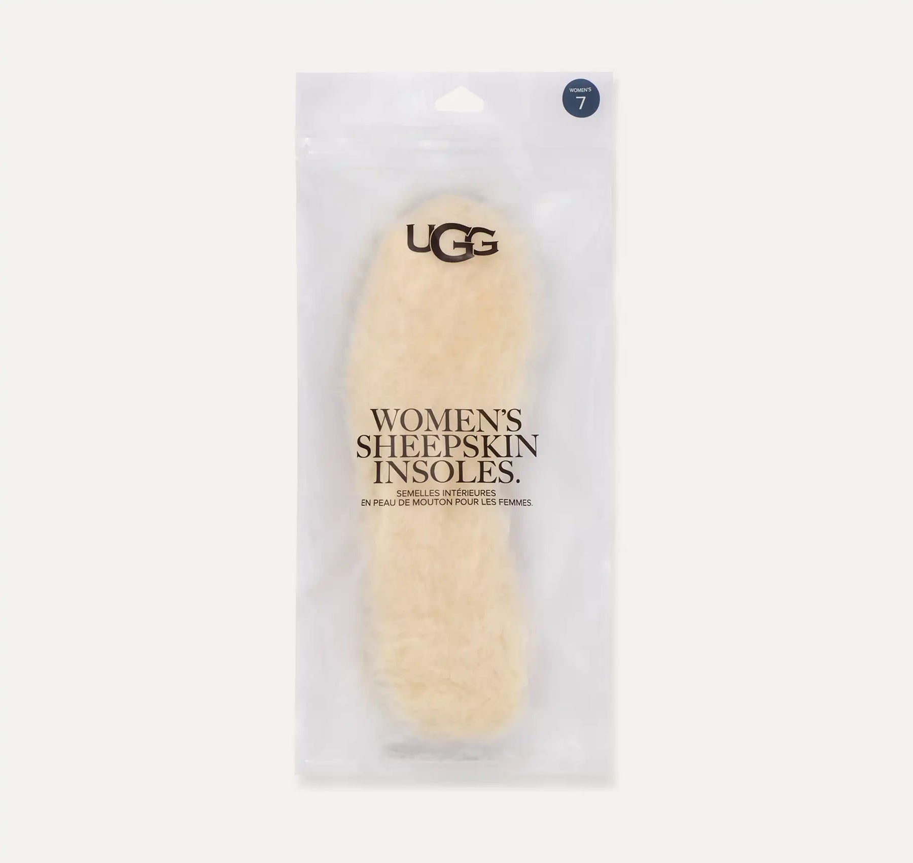 UGG® Sheepskin Insoles – Dual-Density Comfort with Moisture-Wicking Support