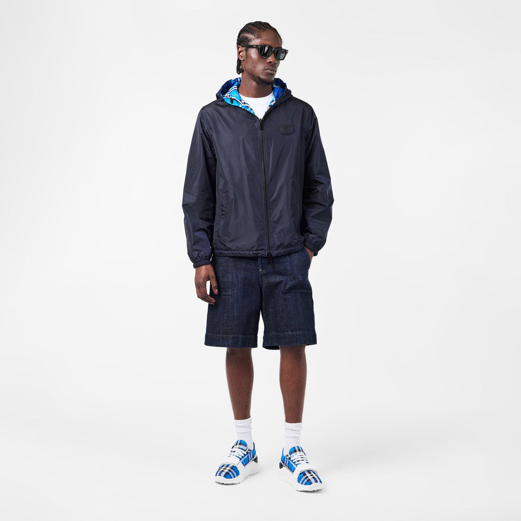 Men's Regis Check Cotton Trainers